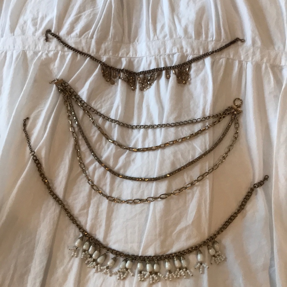 3 piece statement necklace set
